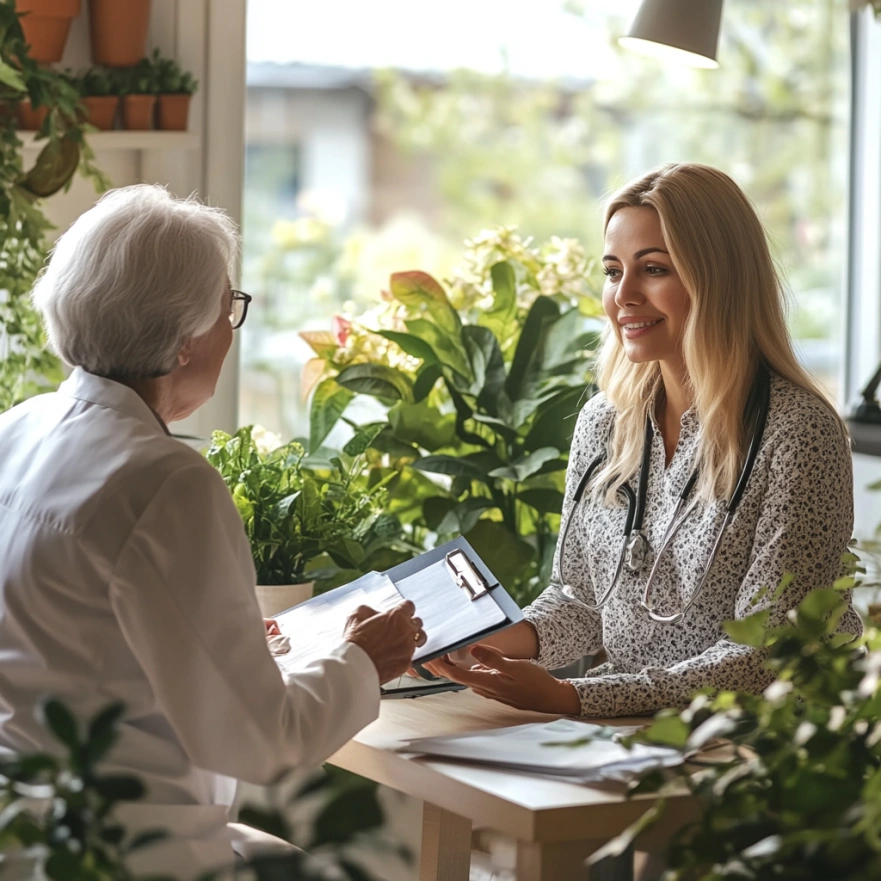 Консультація з дієтологом для людей похилого віку
